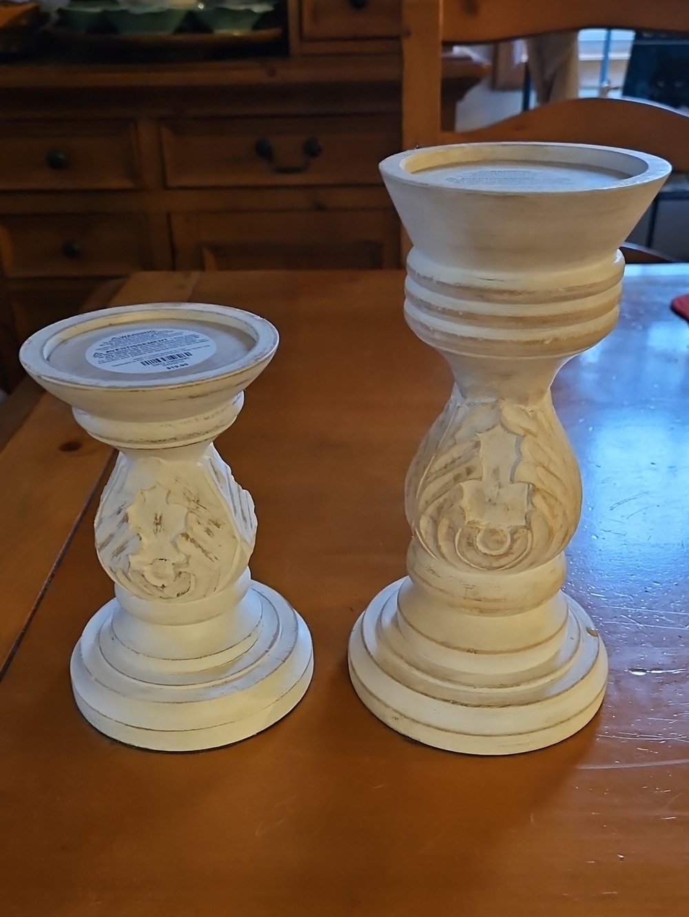 Pier 1 Chunky Candle Holders